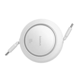 Кабель Baseus, USB-C->C F2P 100W 1.5m, White (BAS-P1036450021301) фото