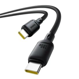 Кабель Baseus, USB-C->C SY 100W 2m, Black (BAS-P1037770411301) фото