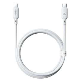 Кабель Baseus, USB-C->C SY 100W 2m, White (BAS-P1037770421301) фото