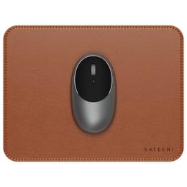 Коврик для мыши Satechi Vegan-Leather Premium Mouse Pad, коричневый фото