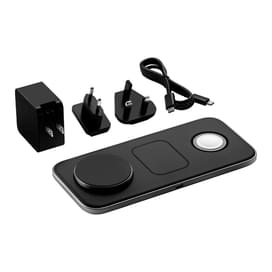 Сымсыз зарядтау станциясы Satechi Qi2 Trio - with Type A,C,G plugs фото