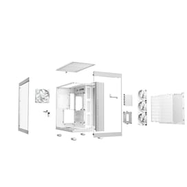 Кейс Bequiet Light Base 600 LX Mid Tower,  window, White ATX [BGW68] фото