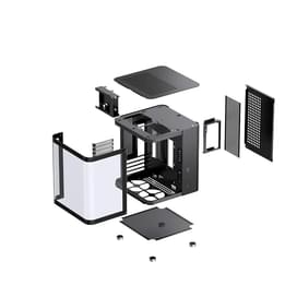 Кейс Jonsbo TK-1 Mini Tower,  window, Black mATX [TK-1 Black] фото