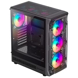 Gamemax Starlight 2 AB Mid Tower, window, Black ATX [12380500001] кейсі фото
