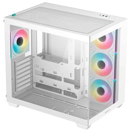 Кейс Deepcool CG530 4F WH Mid Tower, window, White ATX [R-CG530-WHADA4-G-1] фото