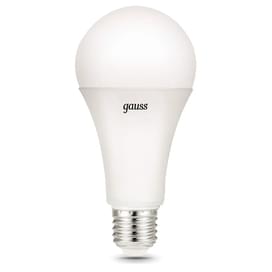 Светодиодная лампа Gauss A70 22W 1900lm 3000K E27 LED теплый фото