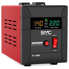 Стабилизатор SVC, R-1000, 1000ВА/1000Вт, AVR: 140-260В фото