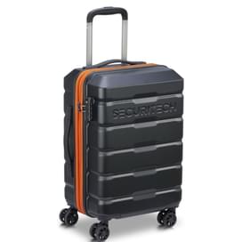 Чемодан пластиковый Delsey Securitech, Black, 54.5x35x23см (00400580100) фото