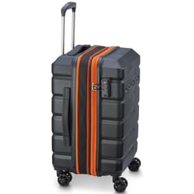 Чемодан пластиковый Delsey Securitech, Black, 54.5x35x23см (00400580100) фото