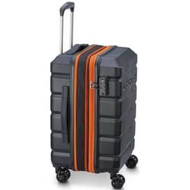 Чемодан пластиковый Delsey Securitech, Black, 66x45,5x28,5 см (00400381000) фото