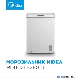 Морозильник Midea MDRC211FZF01D фото