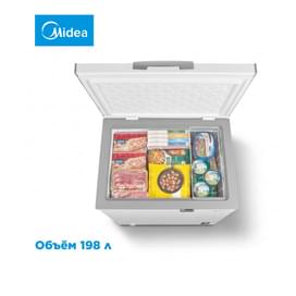 Midea MDRC283FZF01D мұздатқышы фото