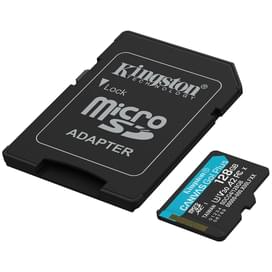 Карта памяти MicroSD Kingston Canvas Go! Plus 128GB Class 10 UHS-I (SDCG4/128GB) фото