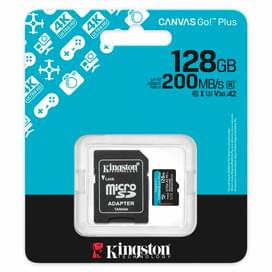 Карта памяти MicroSD Kingston Canvas Go! Plus 128GB Class 10 UHS-I (SDCG4/128GB) фото