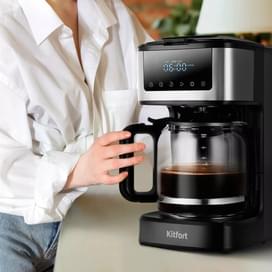 Тамшылатып кофеқайнатқыш Kitfort KT-7181 фото