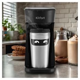 Кофеварка Kitfort  КТ-7186 фото