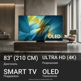 Телевизор Samsung 83'' QE83S95FAEXCE OLED фото