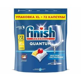 Таблетки для посудомоечной машины Finish Quantum 72 шт фото