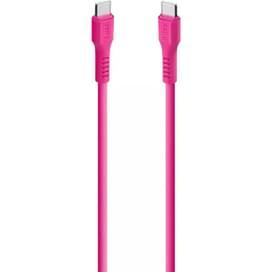 Ttec кабелі USB-C - USB-C 60ВТ PD/QC Fast Charge Cable 1.2 м Pink Neon (2DK59NP) фото