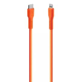 Ttec кабелі USB-C - Lighting 60ВТ PD/QC Fast Charge 1.2 м Orange Neon (2DK60NT) фото