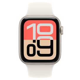 Apple Watch SE 3 Смарт сағаты GPS 44mm Starlight Aluminium Case with Starlight Sport Band - S/M (MEHG4RK/A) фото