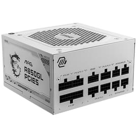 850W MSI MAG A850GL PCIE5 WHITE ATX 80+Gold [MAG A850GL PCIE5 WHITE] қуат блогы фото