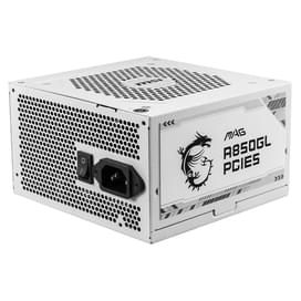 850W MSI MAG A850GL PCIE5 WHITE ATX 80+Gold [MAG A850GL PCIE5 WHITE] қуат блогы фото