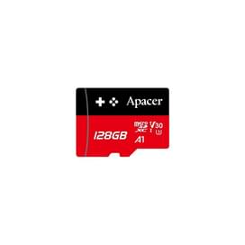 Карта памяти MicroSDXC 128GB Apacer UHS-I (U3) + SD Adapter (AP128GMCSX10U7-RAGC) фото