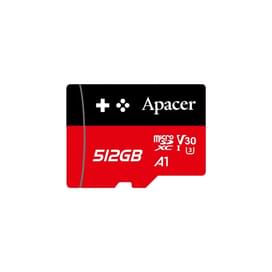 Карта памяти MicroSDXC 512GB Apacer UHS-I (U3) + SD Adapter (AP512GMCSX10U7-RAGC) фото