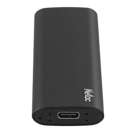 Внешний SSD 500GB Netac ZSLIM USB-C Black (NT01ZSLIM-500G-32BK) фото