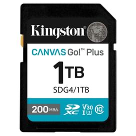 Карта памяти SD 1TB Kingston Canvas Go, Class 10 (SDG4/1TB) фото