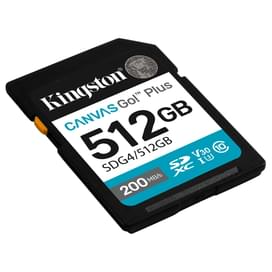 Карта памяти SD 512GB Kingston Canvas Go, Class 10 (SDG4/512GB) фото