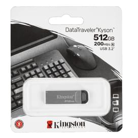USB Флешка 512GB Kingston DataTraveler Kyson USB 3.2 Metal (DTKN/512GB) фото