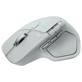 Мышка беспроводная USB/BT Logitech MX Master 4, Pale Grey (910-007563) фото