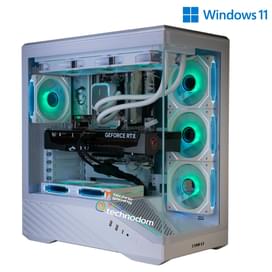 Игровой компьютер TechnoGaming 284(AR7-7800X3D/RTX5070TI 16GB/D5 32GB/SSD 2TB/B850M WIFI/V100 WH) + Win11 фото