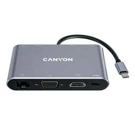 Мультипортовый адаптер CANYON 8in1 (DS-14) фото