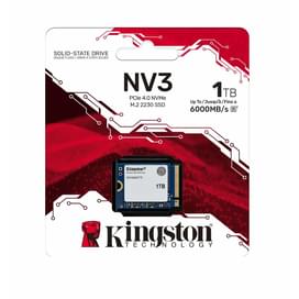 Ішкі SSD M.2 2230 1TB Kingston NV3 PCIe 4.0 x4 NVMe 3D TLC [SNV3SM3/1T0] фото