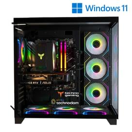 Игровой ПК TechnoGaming 285(Ci5-13400F/RTX5060 8GB/D5 32GB/SSD 1TB/B760M-A WIFI/Z9 FLOE BK) + Win11 фото