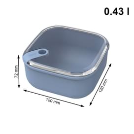 Контейнер для продуктов 425мл Эла horizon blue Rotho 1057006161 фото