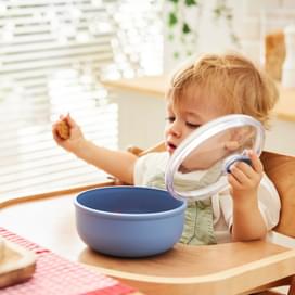 Контейнер для продуктов круглый 750мл Эла horizon blue Rotho 1056806161 фото