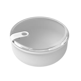 Контейнер для продуктов круглый 1800мл Эла white Rotho 1056901023 фото