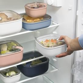 Контейнер для продуктов круглый 1800мл Эла white Rotho 1056901023 фото