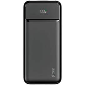 Внешний аккумулятор ttec ReCharger LCD 10.000mAh PD 20W, Black (2BB233S) фото