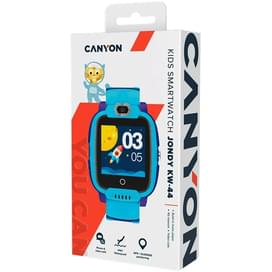 Детские смарт-часы CANYON Jondy KW-44 4G Camera GPS Music Blue (CNE-KW44BL) фото