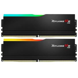 DDR5 DIMM 32GB(16GBx2)/6000MHz G.SKILL Ripjaws M5 RGB [F5-6000J3636F16GX2-RM5RK] жедел жадысы фото