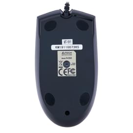 Мышка проводная USB A4tech N-302 Black фото