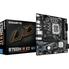 Материнская плата Gigabyte B760M H V2 LGA1700 2DDR5 PCI-E 1x16 (HDMI+DP) MicroATX фото