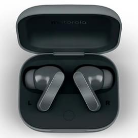 Наушники вставные беспроводные Moto Buds Bass Dark Shadow фото