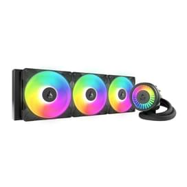 Система жидкостного охлаждения для CPU ARCTIC Liquid Freezer III Pro 420 A-RGB Black [ACFRE00185A] фото
