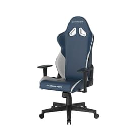 Игровое компьютерное кресло DXRacer Gladiator series, Blue/White (GC/LGN23LTCLTA/IW) фото